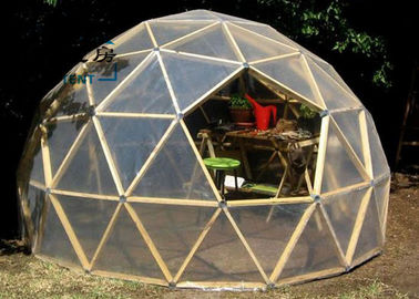 kubbe Shelter Çadır 100% Suya Dayanıklı Sert Basmalı Ekstrüzyon Alüminyum Alaşımlı