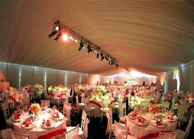 Alüminyum Alaşımlı 1000 Kişi Açık Çatı Düğün Etkinliği Çadırları Işıklı