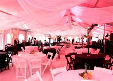Büyük Düğün Party Tentesi, Alev Redartant UV Dayanıklı PVC Etkinlik Çadırı