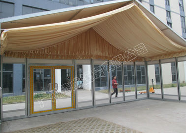 PVC Roof Cover ve Cam Duvar Tente Klasik Lüks Kenya Çadırlı Parti Dekorları