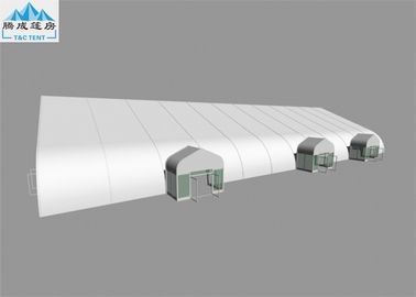30x60M Alüminyum Alaşım Yüksek Mukavemet Beyaz Çatı UV Dayanıklı Çadırlar, Dışında Klimalı Çadır
