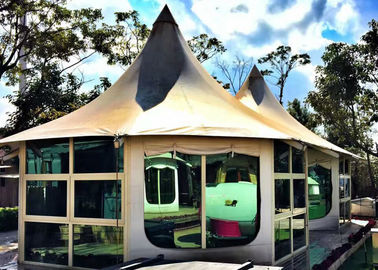 Alüminyum Profil Yapısıyla Açık Lüks Ev Otel Çanak Çadırı